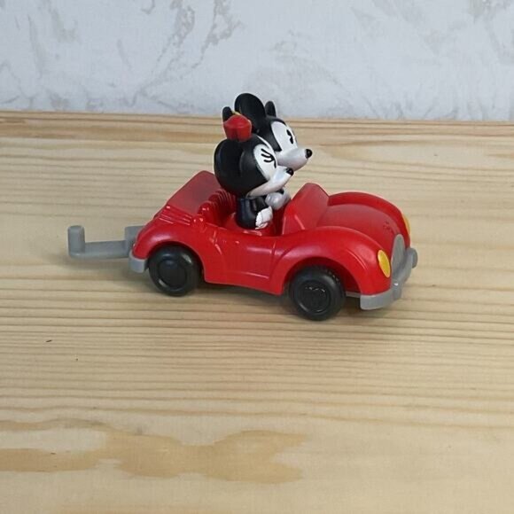Disney 50th Mickey Minnie Runaway Railway Happy Meal Toy Car - Picture 3 of 4